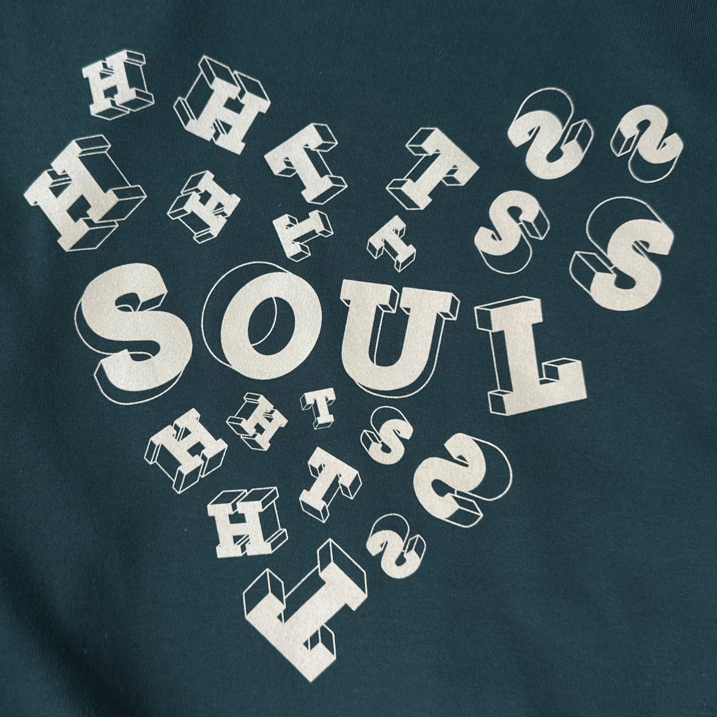 LOVE THY SOUL HOODIE- FOREST GREEN