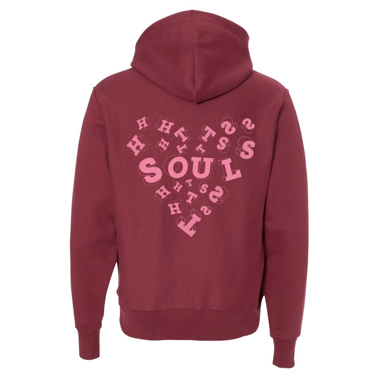 LOVE THY SOUL HOODIE- MAROON